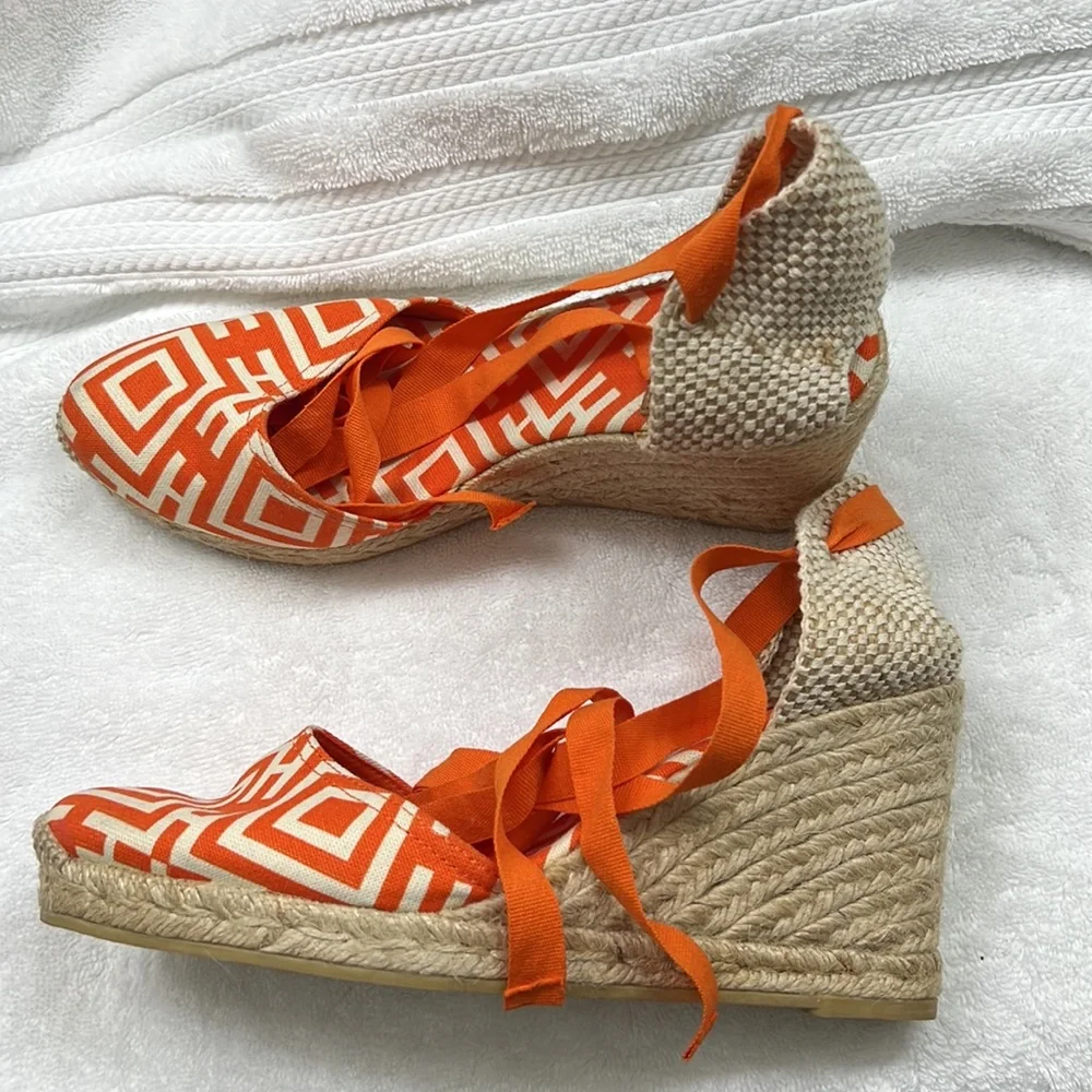 NWOT Tory Burch Espadrille Sandals size 9